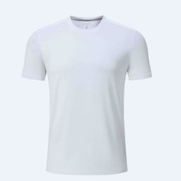thumbnail for Camiseta esportiva de manga curta de secagem rápida masculina verão casual correndo fitness topos respirável solto camiseta masculina roupas de secagem rápida
