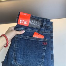 thumbnail for Ds # High-End European Men&#039;s Jeans with Embroidery, All-Season Nostalgic Stretch Washed Slim Straight Men&#039;s Long Pants