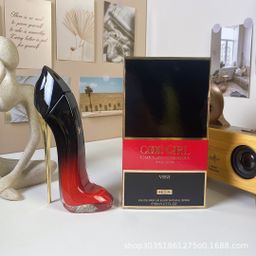 thumbnail for Perfume Caroline Lina 80ml Good Girl rosa preto roxo dourado salto alto Goodgirl perfume leve