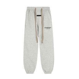 thumbnail for Essentials Season 8 Flocked Letter Sports Suit Fog Men's and Women's Loose Casual Sweatshirts and Pants