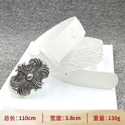 thumbnail for CH Crowe Holy Sword Belt Men's Roller Hollow Evergreen Vine Women's Belt Star Same Punch Retro Heart