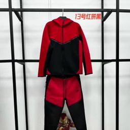thumbnail for 26 Spring and Autumn Casual Sports Pressed TECH Zipper Set Jacket Sweatpants 950+496