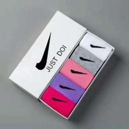 thumbnail for Gift boxed socks, men's and women's long ins, tide and versatile, medium cut, student sports, basketball, running, sweat-absorbing, breathable socks