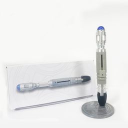 thumbnail for Doctor Who peripheral metal sonic screwdriver 10th generation Doctor Screwdriver COS prop toy is retractable