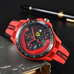 thumbnail for 2025 Five-Pin Full-Function Chronograph Rubber Strap Men's Farah Brand Casual Running Seconds Chronograph F1 Watch Export