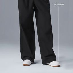 thumbnail for Loose casual straight yoga sports trousers, wide-leg pants, elastic waist, versatile and quick-drying pants, new cross-border spring style