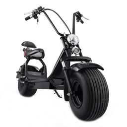 thumbnail for Harley electric car two-wheeled skateboard cross-border EEC non-folding bicycle adult large tire wide tire battery car