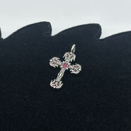 thumbnail for Crowe trend European and American fashion full of diamonds love cross pendant jewelry unisex wholesale