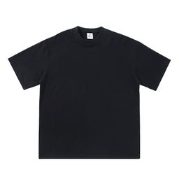 thumbnail for Live Supply: Pure Cotton 280G Heavy Short Sleeve T-shirts, Men's and Women's Dropped Shoulders, Spring and Summer Solid Color Trendy Brand American Small Neckline T-shirts