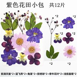 thumbnail for Triumphant diy glue drop mold plant dried flower embossed material real flower leaf specimen bookmark Amazon