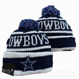 thumbnail for Foreign trade rugby nfl wool hat chief raider eagle mustang embroidered knitted hat fleece-lined hat wholesale