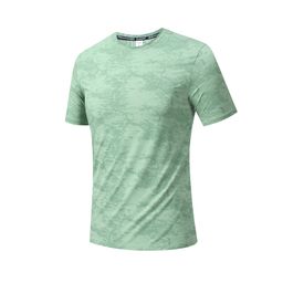 thumbnail for Men's Summer Quick-Drying Sports T-Shirt, Round Neck, Short-Sleeved, Fitness Training, Breathable, High-Elastic Running Outdoor Tights
