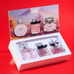 thumbnail for Xiaocheng Yixiang women's perfume suit heart words three-piece perfume long-lasting women's coco encounter reversal gift box