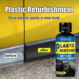 thumbnail for KineShineX plastic parts refurbishment agent for cars restores black interior maintenance wax that restores aging and whitening