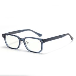 thumbnail for 83077 new plate pin GM square frame glasses for men and women vintage myopia can be matched with prescription anti-blue light glasses frames