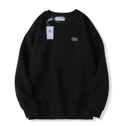thumbnail for Cross-Border Autumn and Winter Hot-Selling Men's and Women's Round-Neck Crocodile Embroidered Pullover Sweatshirt Casual Trendy Brand Long-Sleeve Base Shirt