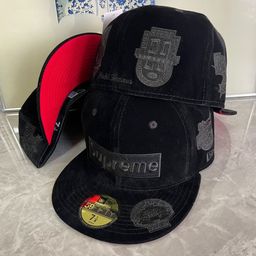 thumbnail for Cross-border full-enclosed hip-hop American trendy street style flat brim stick reversible board hat large head size hat high-quality foreign trade