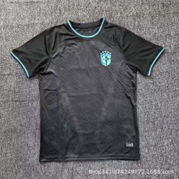 thumbnail for Camisa de Futebol da Copa do Mundo 2022 Brasil, Camisa Co-branded Itália, 125º Aniversário, Camisa de Manga Curta