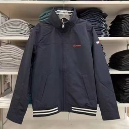 thumbnail for 2025款汤米春秋季立领夹克男士韩版简约风秋休闲外套男款上衣