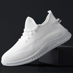 thumbnail for Spring Men&#039s Shoes Wholesale New Breathable Casual Shoes Korean Style Sports Shoes Trendy Mesh Shoes Casual Versatile Light Trend