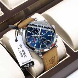 thumbnail for Swiss brand multi-functional waterproof men&#039;s watch new sports quartz watch live broadcast foreign trade popular one-piece delivery