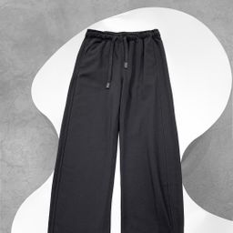 thumbnail for Wholesale autumn and winter fleece high-end loose Korean pants fashionable and versatile casual drawstring slim drape wide-leg pants