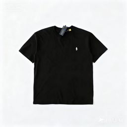 thumbnail for Cross-Border Foreign Trade Embroidered Ralph Lauren Rl Round Neck Short-Sleeved Men's Summer Polo Casual Cotton T-Shirt