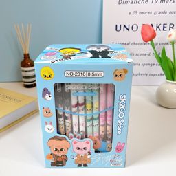 thumbnail for SKZOO Doll High-looking Erasable Pen strykids Cross-border New Stray Kidsren's Cute Cartoon Gel Pen