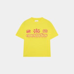thumbnail for emestudioSS26 cross-border new European and American trendy brand spring/summer pure cotton loose unisex short-sleeve T-shirt