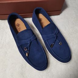 thumbnail for Factory spot direct high version LP lazy one-foot soft bottom casual men's shoes comfortable all-match leather Lefu