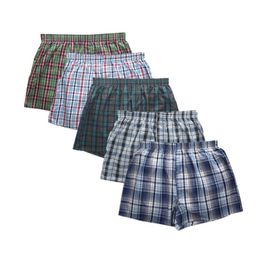 thumbnail for Men's underwear, cotton, cotton boxer briefs, cross-border Aro pants, boxer high waist, loose, breathable men's underwear, large size
