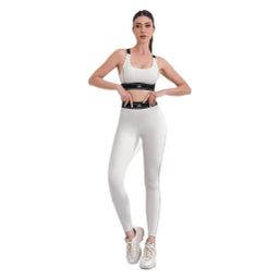 thumbnail for Alo Yoga Same Type Sports Underwear High Strength Adjustable Y Shoulder Strap Fitness Running Yoga Bra suit