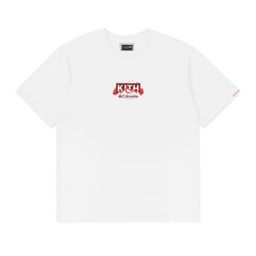 thumbnail for Kith Limited Box Mountain Peak Printed Short-Sleeved T-Shirt Men&#039;s Summer New American Couple T-Shirt Bottoming Shirt
