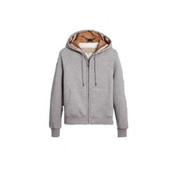 thumbnail for Women&#039s Sweater Thickened high quality British-style Hooded Women&#039s Sweater Women&#039s Jacket Cardigan Zipper in stock Embroidered LOGO