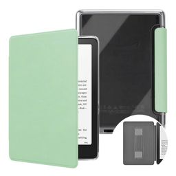 thumbnail for Compatible with 6-inch, 6.8, and 7-inch Kindle hand holder protective cases, magnetic hand holders, transparent KPW e-book protective case