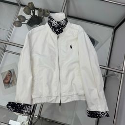 thumbnail for Rl Ralph Lauren Style Vintage Jacket with a Turn-Down Collar, Pony Sweatshirt, Casual Versatile Commuter Top, Fleece Sweater