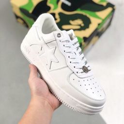 thumbnail for Putian Cross-Border Foreign Order Ape Head Bapesta Sk8 Air Force 1 Low-Top Sneakers Men's Casual Sports Shoes Batch