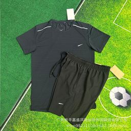thumbnail for Wholesale shorts men's breathable woven sports cropped pants sports student track and field training running fitness quick-drying suit men