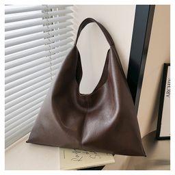 thumbnail for Cross-border Fashion Simple Shoulder Bag Women's 2024 New Style Elegant Retro Underarm Bag Explosive Mother and Mother Tote Bag