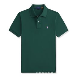 thumbnail for Original single quality Paul Pony Logo Men's Short Sleeve Polo Shirt Cotton Summer Lapel T-Shirt Short Sleeve Men's Polo Shirt