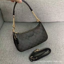 thumbnail for Cross-border Kou Chi C family women's bag teri classic presbydounderarm bag one-shoulder hand-held crossbody mahjong bag retro style