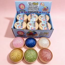 thumbnail for Stress-relief tool: big bun release, simulated char siu buns, squeeze fun, cross-border stress-relief toy, rebound xiaolongbao