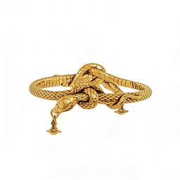 thumbnail for [Year of the Snake Limited Edition] Empress Dowager Xi's new Saturn Spirit Snake Bracelet Artistic High-Appearance Pattern Black-Dyed Bracelet for Women