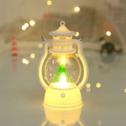 thumbnail for Christmas Pony Lantern Night Light Satchel Small Oil Lamp Kindergarten Kidsren Christmas Gift Baking Decoration Ornaments