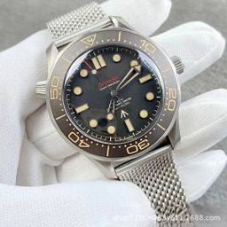 thumbnail for VS007 Relógio masculino No Time to Die Relógio mecânico totalmente automático Seamaster Série 300 Relógio mecânico Danny Road Watch