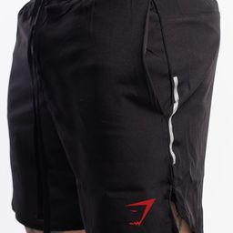 thumbnail for Gymshark Muscle Fitness New Men's Woven Quick-Drying Training Pants Close-Fitting Outdoor Running Training Shorts