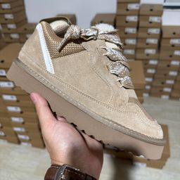 thumbnail for 2026 Winter New Collection: Melon Fur-Lined Lace-Up Casual Platform Women's Shoes, Thickened and Warm Snow Boots, Available in Large Quantities