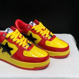 thumbnail for Putian Cross-Border Bapegoose Ask8 Camouflage Suede Street Trendy Vibe Couple Shoes 2023 Autumn