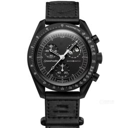 thumbnail for 2024 August New Model Blue Super Moon Hot-Selling Export Niricha Men's Plastic Case Quartz Watch