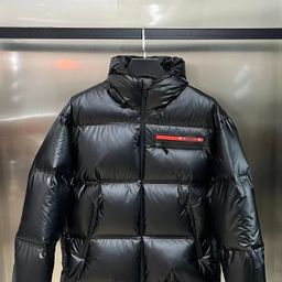 thumbnail for European Winter Correct Version Trendy Brand Pujia New Fashion Versatile Men&#039s Warm down Jacket Coat